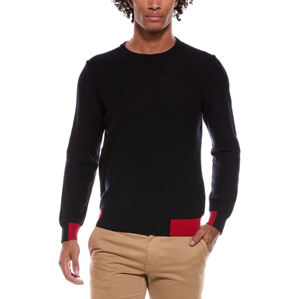Slowear Mens  Zanone Crew Sweater, Blue